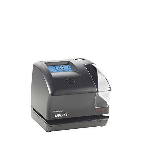 Pyramid 3600ss SmartSite Time Clock and Document Stamp - Made in USA