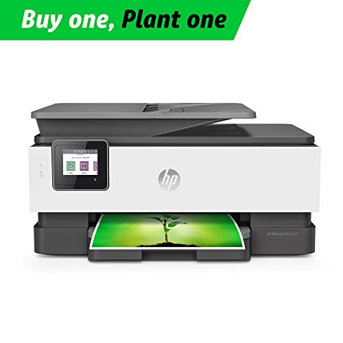 HP OfficeJet Pro 8035 All-in-One Wireless Printer - Includes 8 Months of Ink Delivered to Your Door, Smart Home Office Productivity - Basalt (5LJ23A)