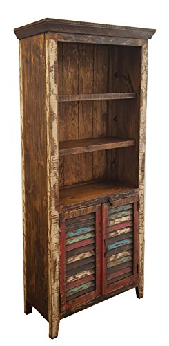 Rustics For Less Cabana Bookcase, Multicolor