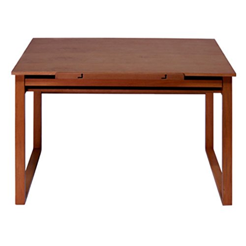 1-Drawer Indoor Workspace Home/Office Drafting Table, Solid Wooden Construction + Expert Guide