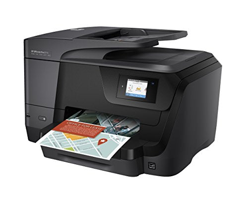 Hp Officejet Pro 8715 All-in-one Multifunction Printer - Thermal Inkjet - Print/Copy/Scanner/fax, 2.4 Lb