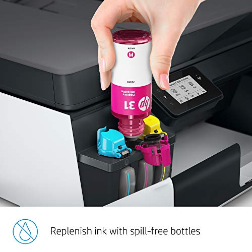 HP Smart -Tank Plus 651 Wireless All-in-One Ink -Tank Printer | up to 2 Years of Ink in Bottles | Auto Document Feeder | Mobile Print, Scan, Copy (7XV38A)