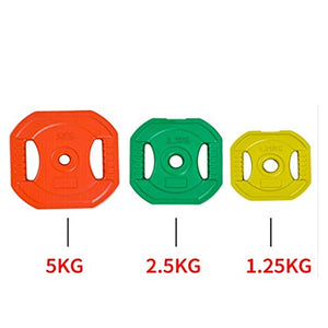 Barbell Plates 40 lbs Weight Adjustable Barbells Small Barbell Set with 1.3 Meters Connector for Home Gym Fitness Lifting Exercise Workout Strength Training Equipment