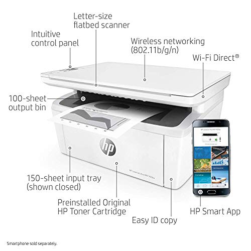 HP LaserJet Pro M29w Wireless All-in-One Laser Printer (Y5S53A)