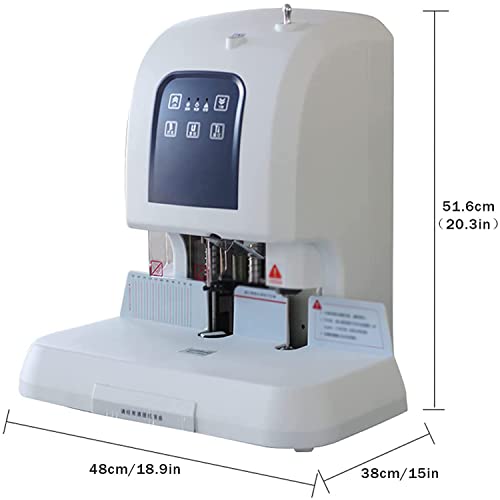 Fully Automatic Financial Binding Machine, 50mm Thickness Heavy-Duty Punching Machine