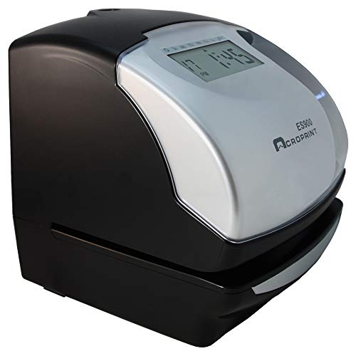 Acroprint ES900 Electronic Payroll Recorder/Time Stamp/Numbering Machine