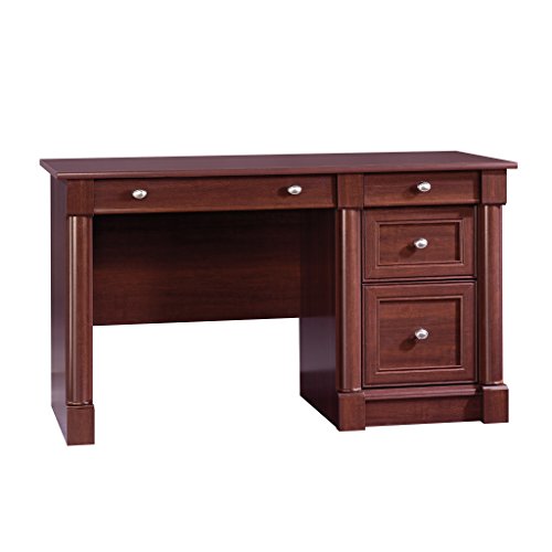 Sauder 412116 Palladia Computer Desk, L: 53.15" x W: 23.47" x H; 30.04", Select Cherry finish