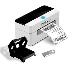 Shipping Label Printer,4x6 Shipping Label Printer with Holder for Home Small Business,USB Label Printer for Shipping Packages,Compatible with UPS,Amazon,Shopify, FedEx,Support Multiple Systems