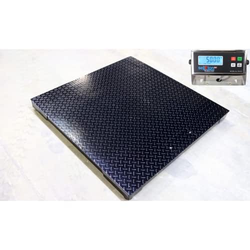 Liberty Scales, Inc. Heavy Duty Industrial Floor Scale 36" x 36" with Pallet Scales | 5000 lbs Capacity