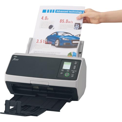RICOH fi-8170 Professional Color Duplex Document Scanner + Cables