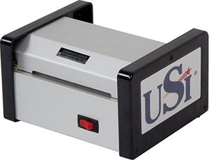 USI HD 400 Heavy Duty Pouch Laminator Kit, Laminates Pouches up to 4 Inches Wide and 15 Mil Thick, 5-Year Warranty; Includes Business Card, Vertical Luggage Tag,and Military Size ID Pouches