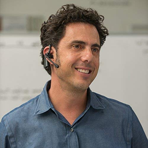 Leitner LH280 Wireless Office Telephone Headset with Noise Cancelling Microphone - 5-Year Warranty - Works with Cisco, Polycom, Yealink, Avaya, Softphones, VoIP, Skype, and 99% of Office Phones