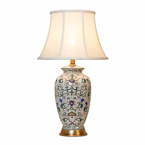 505 HZB Bedroom Bedside Lamp Living Room Desk Lamp, American Rural Creative Lamp