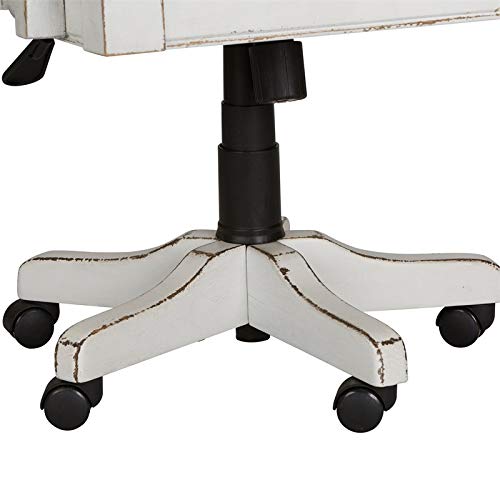 Liberty French Rustic Executive Desk and Chair Set