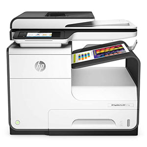 HP PageWide Pro 477dw Wireless Color Multifunction Printer - 55 ppm, 2400 x 1200 dpi, Auto Duplex, 50-Sheet ADF
