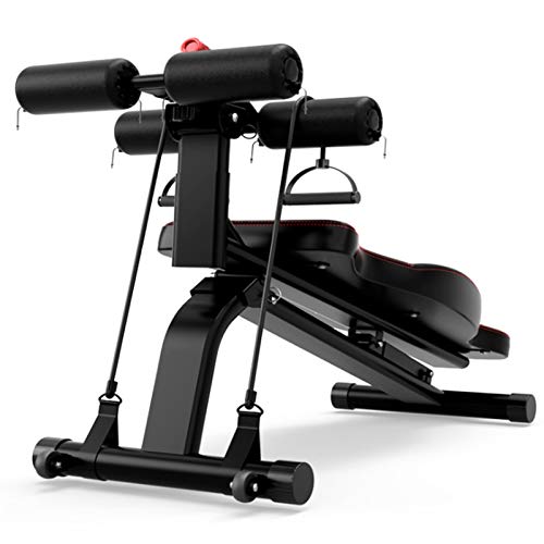 Gmlmes Adjustable Sit Up Bench, Abs Multi-Function Training Bench for Home Gym, Abdominal Workout Bench with 3 Adjustable Height Settings