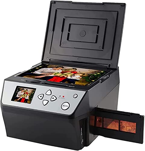 MYDLO Slide Scanner, Convert Color & B&W 35mm/110 Film Negatives Slides to JPEG, 22MP Digital Film