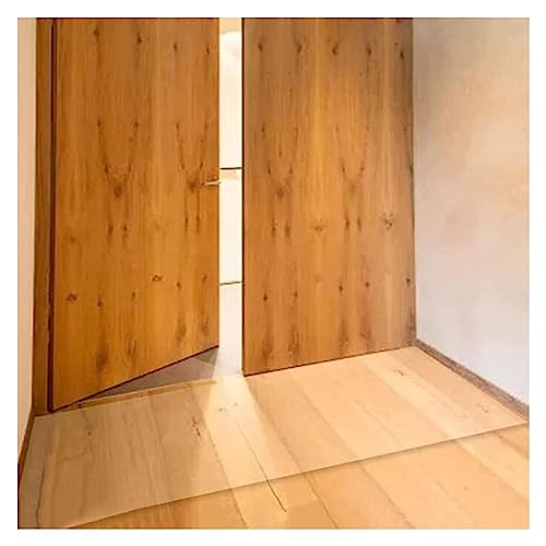 HOBBOY Hard-Floor Chair Mat 1.5/2mm Thick Transparent Heavy Duty Rectangular Carpet Protector - Multiple Sizes