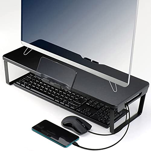 YFSDX Computer Stand Hoist Aluminum Alloy Wood Computer Laptop Lifting Board Display Stand