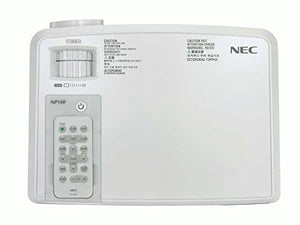 NEC NP100 HDTV (1080i, 720p) Resolution 2000 Lumens DLP Projector