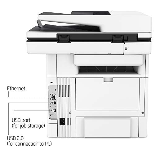 HP LaserJet Enterprise Multifunction Printer M528dn (1PV64A), White