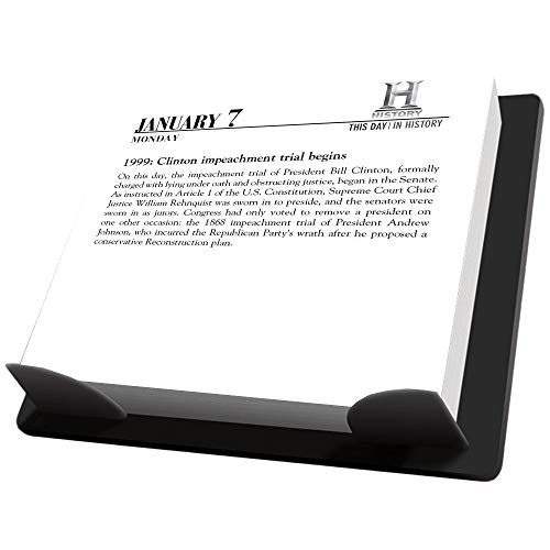 This Day in History 2019 Calendar, Box Edition Set - Deluxe 2019 History Channel Day-at-a-Time Calendar with Over 100 Calendar Stickers (History Gifts, Office Supplies)