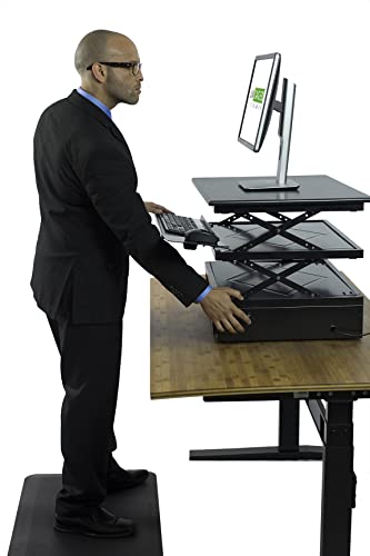 Uncaged Ergonomics CDE Desk Converter, Black