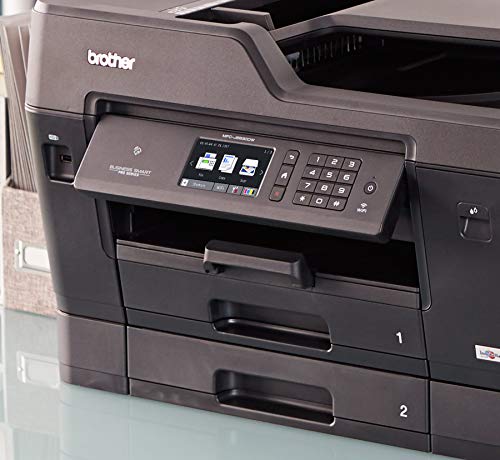 Brother MFC-J6930DW Color Inkjet Printer, Wireless, Duplex, Amazon Dash Renewed