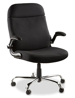LivingXL Extra-Wide Lift-Up Arm Office Chair - Black