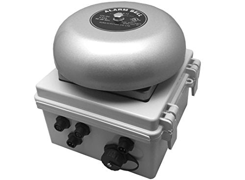 Linortek Netbell-K-M2 All-in-One TCP/IP Loud Electric School Factory Warehouse Break Alarm Bell System Automatic Programmable Bell Timer Software Web-Based Bell Controller w/Two External Bell Outputs