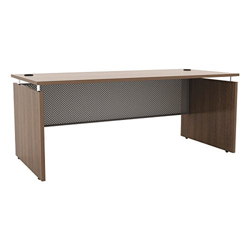 Alera ALESE216630WA Sedina Series Straight Front Desk Shell, 66w x 30d x 29.5h, Modern Walnut