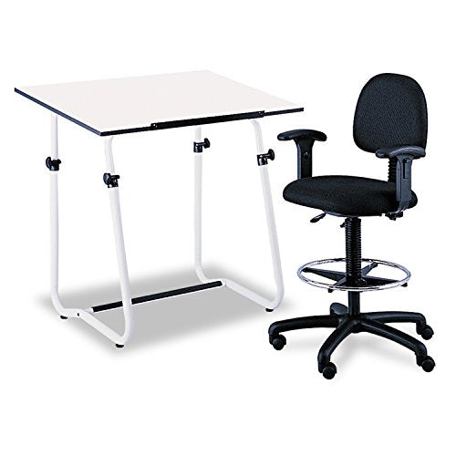 Safco 3951 Drafting Table Top, Rectangular, 48w x 36d, White