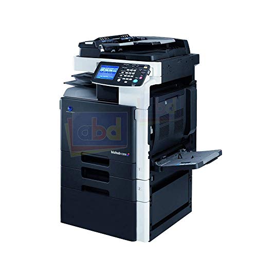 Refurbished Konica Minolta Bizhub C200 A3 Color Laser Multifunction Copier -20ppm, Copy, Print, Scan, Network, Auto Duplex, 2 Trays, Cabinet (Certified Refurbished)