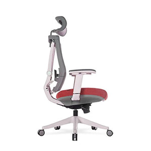 Vifah ActiveChair Ergonomic Office and Gaming Chair, 7-Way Adjustable, Red