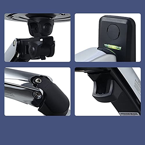SONGCHAO Projector Wall Mount with Tray - Retractable & Adjustable 180° - 17.63LB Load-Bearing