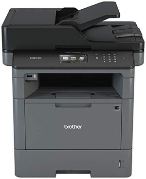 Brother Monochrome Laser Printer, Multifunction Printer and Copier, DCP-L5500DN, Flexible Network Connectivity, Duplex Printing, Mobile Printing & Scanning (Renewed)