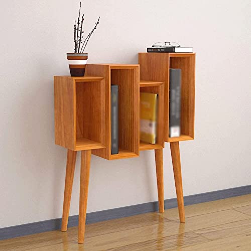 Wooden Vinyl Record Storage Holder - Home Decor Record Display Stand