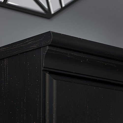 Bush Furniture Birmingham Lateral File Cabinet in Antique Black