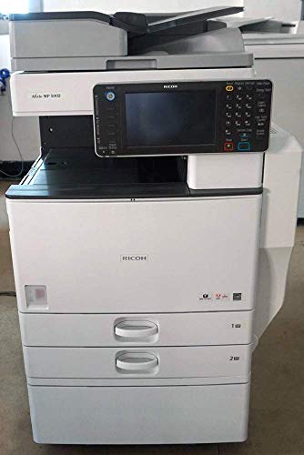 Ricoh Aficio MP 4002 Tabloid/Ledger-Size Black and White Laser Multifunction Copier - 40ppm, Print, Scan, Copy, Network, Duplex, 2 Trays, Stand (Renewed)