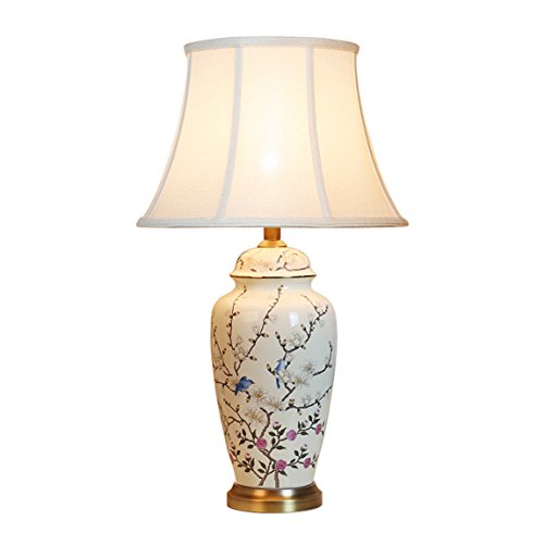 505 HZB American Bedroom Bedside Lamp Ceramic Desk Lamp Room Desk Lamp