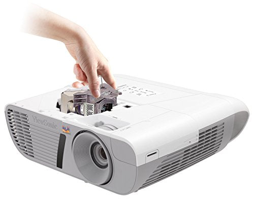 ViewSonic PJD7828HDL 3200 Lumens Full HD 1080p Shorter Throw Home Theater Projector with 3D DLP and HDMI