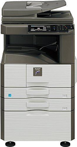 Sharp MX-M316N Tabloid-Size Monochrome Laser Multifunction Copier - 31ppm, Copy, Print, Network Print, Network Color Scan, Card Shot Copy, 2 Trays, Cabinet