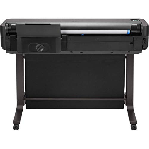 Hewlett Packard DesignJet T650 36" Large Format Plotter Printer (5HB10A) + Surge Protector + Printer Cable + Cat5e Ethernet Cable + Deluxe Cleaning Set + Cable Ties - Advanced Bundle