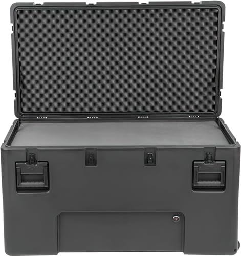 Generic SKB Cases 3R4222-24B-LW rSeries 4222-24 Case with Layered Foam Interior and Built-in Wheels