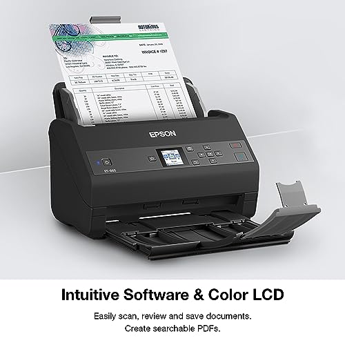 Epson Workforce ES-865 Color Duplex Document Scanner with Twain Driver