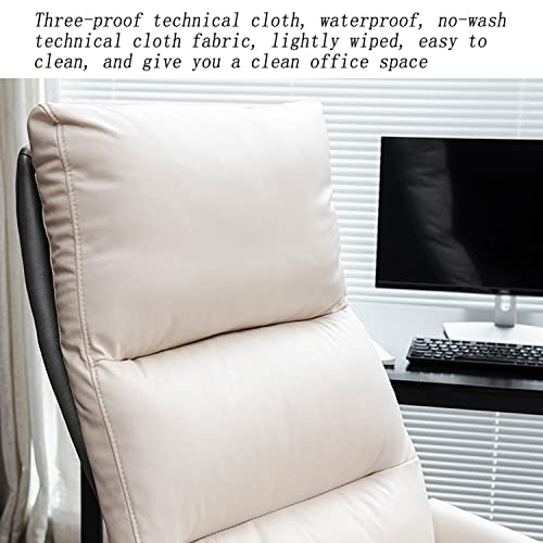 HUIQC Boss Chair High Backrest Managerial Executive Chairs with Footrest - Blue
