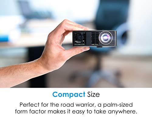 Optoma ML750 WXGA 700 Lumen 3D Ready Portable DLP LED Projector with MHL Enabled HDMI Port
