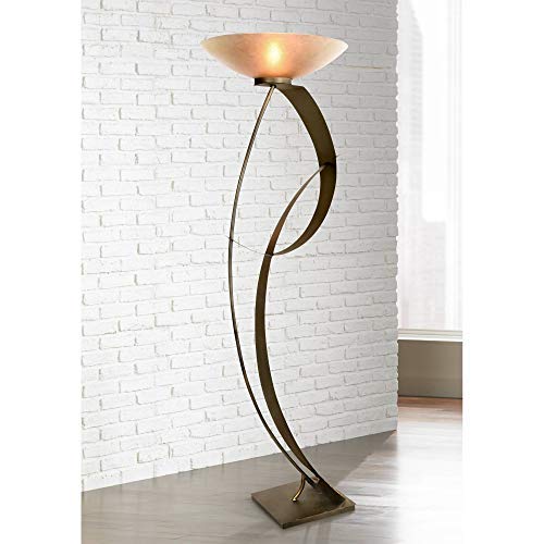 Van Teal 664981 Curvy Lady Torchiere, Caramel