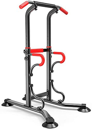 JYMBK Home Gym Tower Body Building Chin Up Stand Pull Up Bar, Power Tower Pull Up & Dip Station, Multi-Function Strength Training Workout Equipment for Full Body
