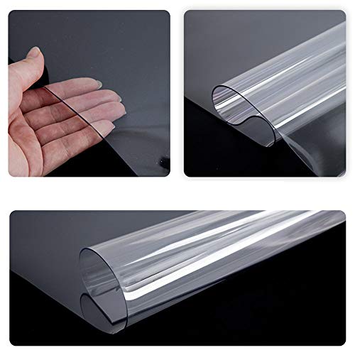 AWSAD Chair Mat, Floor Protector Non Slip Computer Chair Mat - Clear-2.0mm, 200x300cm